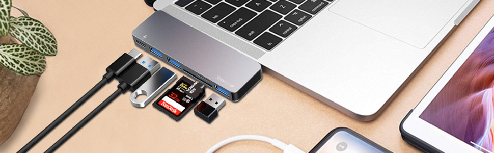 USB 6in 1 Macbook Pro Air 3