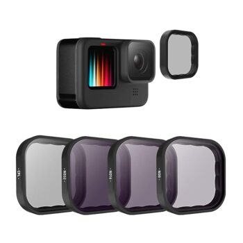 Telesin ND Filter ND 8/16/32 Lens Set of 4 pcs for Gopro Hero 9/10/11/12