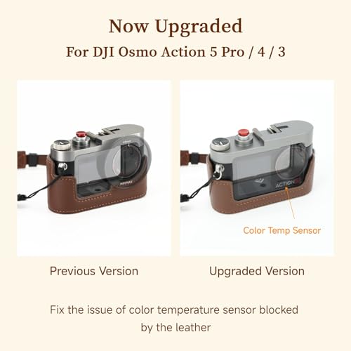 OTOG Cage for DJI Osmo Action 5 Pro/Action 4/Action 3, Metal Frame Vintage Camera Cage