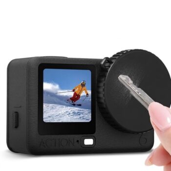 OSMO5 4 3 Lens Cap Compatible with OSMO Action 5 Pro Action4 Action3 Silicone Protective Cover Dust Water Scratch Proof - (1 Piece)