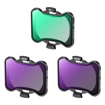 K&F Concept upgrade PL ND filter kit for DJI Avata 2 drone, featuring ND8 and ND16 polarizer filters.