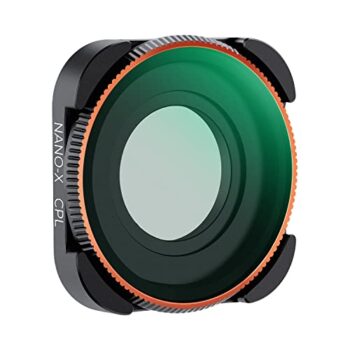 K&F Concept circular polarizer CPL lens filter specifically designed for GoPro Hero11, Hero10, and Hero9 Black action cameras.