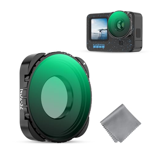 K&F Concept Variable ND2-32 filter designed for GoPro Hero 13 Black, offering precise light control for action cameras.