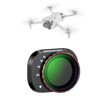 NEEWER variable ND filter specifically designed for DJI Mini 4 Pro drone camera, showcasing its precise model compatibility.