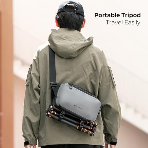 K&F Concept 2 in 1 Sling Bag & Multifunction Photography Crossbody Camera DSLR Backpack Portable Bag
