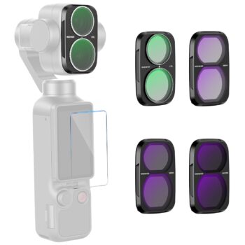 NEEWER CPL+ND Filter Set Compatible with DJI Osmo Pocket 4P