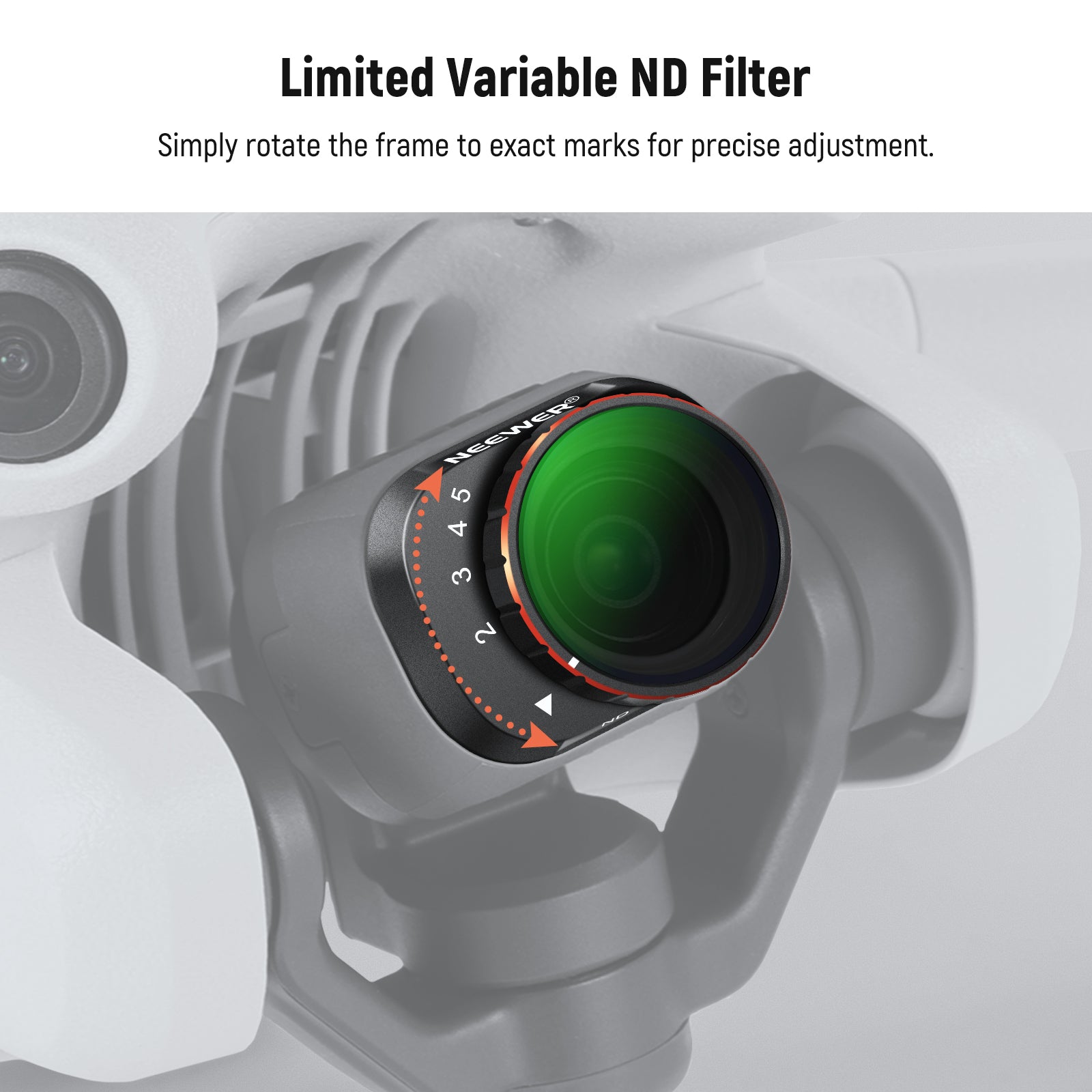 NEEWER Variable ND Filter Set For DJI Mini 4 Pro (2-32+64-512)