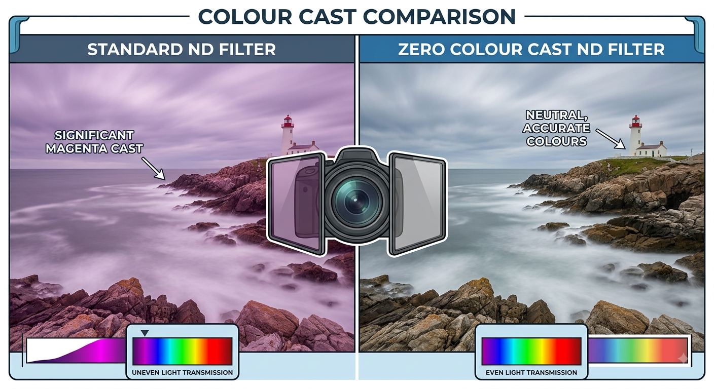 Zero colour cast ND Filter