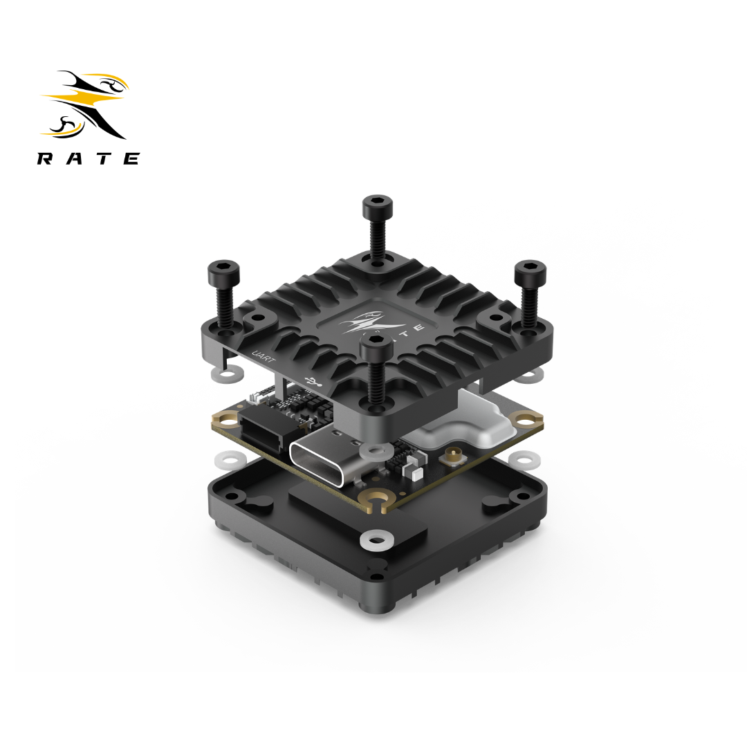 RATEFPV NEW O4 Wide CNC Protection Kit | Lightweight Camera & VTX Armor Case