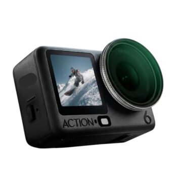 EdgeND CPL ND filter precisely designed for DJI Osmo Action 6 camera, featuring circular polarizer lens technology.
